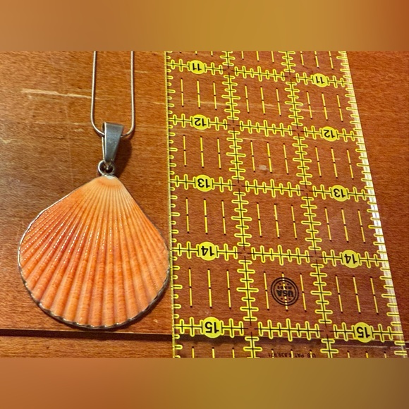 Charles Albert Fine Sterling Necklace shell - Picture 3 of 6